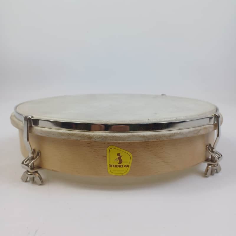 Studio 49 10"RT250 Framedrum Hand Drum Natural Calf Skin 4x Tunable Lugs Germany image 1