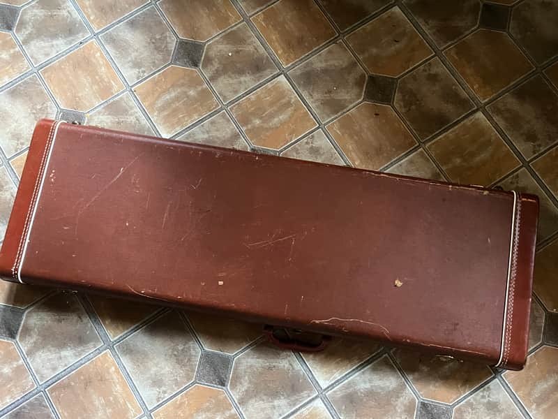 1958-64 Fender Musicmaster Duo Sonic Mustang guitar hard case image 1