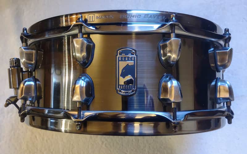 Mapex Black Panther Blade 14x5.5" Steel Snare Drum - Brushed Nickel Over Steel image 1