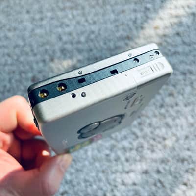 [Rare Full Box] AIWA PX380 Walkman Cassette Player, Awesome Silver ! Working ! image 19