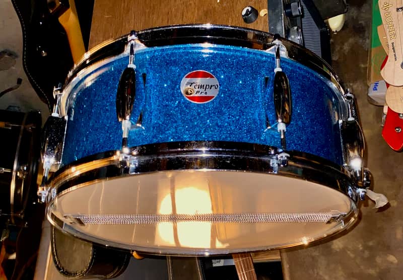 1960s 5.5" x 14” Snare Drum Tempro Pro MIJ Japan image 1