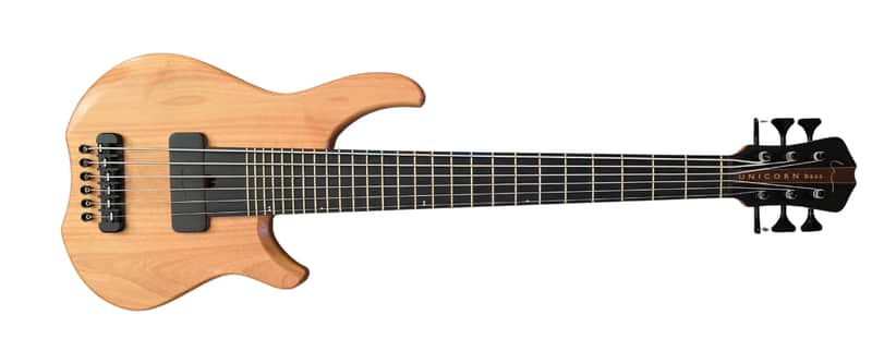 UNICORN BASS short scale PURE ART 6 STRING 2024 - natural image 1
