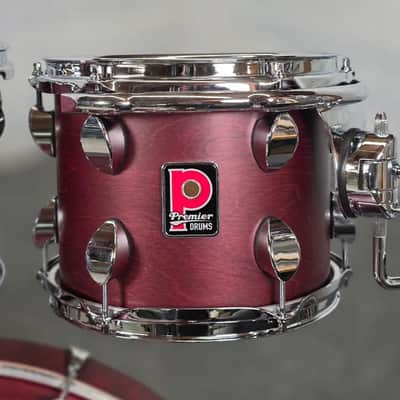 Used Premier Elite 4pc Drum Set Rosewood Satin - Very Good image 2