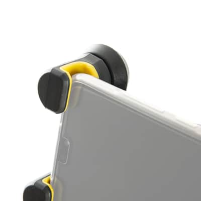 Hercules Stands DG307B Tablet & Phone Holder (Black/Yellow) - Accessory for Stands image 6