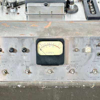 Vintage Ampex 402 / 403 Reel to Reel Tape Recorder Tube Mic Preamp image 7
