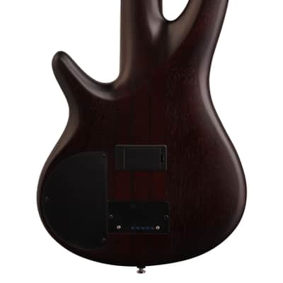 Ibanez SRF705 Portamento 5 String Fretless Bass Brown Burst image 6