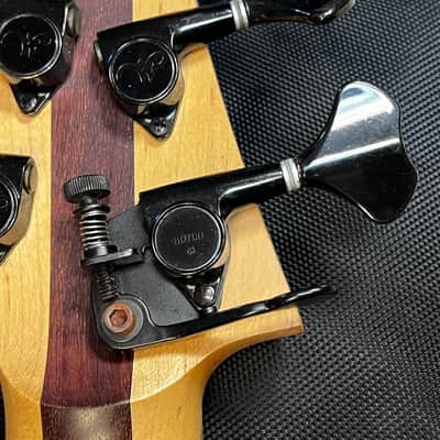 Warrior Custom 5 String Bass Natural image 18