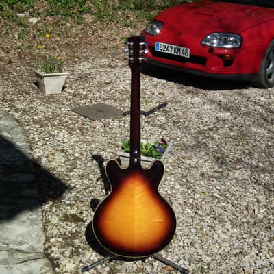 Navigator Limited Edition 'N' 335 Hollowbody 1980s sunburst image 4