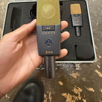 AKG C414 XLII/ST Stereo Matched Pair 2010s - Black image 3