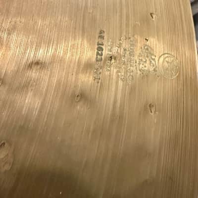 Zildjian 22" Old Kerope "S.L.P' Prototype Ride Cymbal- 2398g image 5