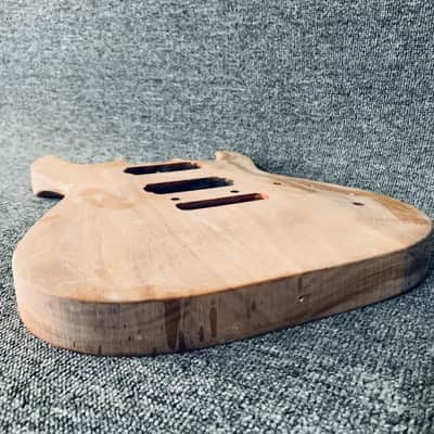 Mahogany Dual Humbucker Guitar Body for 6 String Project image 5