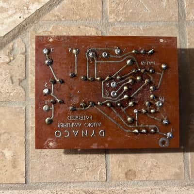 Dynaco Mark 3 mono block tube amplifier preamp circuit board Dynakit III image 7