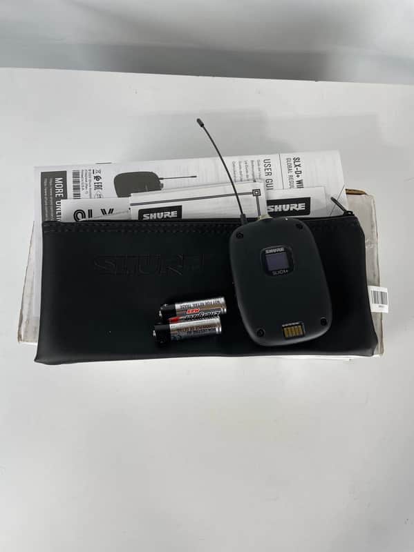 Shure SLXD1+ Bodypack Wireless Microphone Transmitter image 1