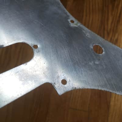 Vintage 1959 Pre-CBS Fender Musicmaster Pickguard Metal Shield Duo Sonic Rare image 4