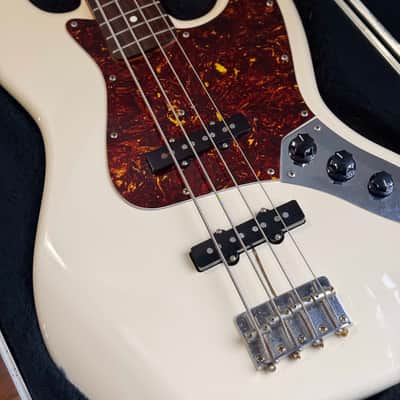 Squier Jazz Bass JV Series – 1984 – Vintage Rare – Upgraded with Lindy Fralin Pickups – W/OHSC image 12