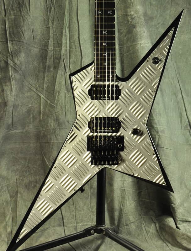 ESP Anchang Star-II Black w/Diamond Plate | Reverb