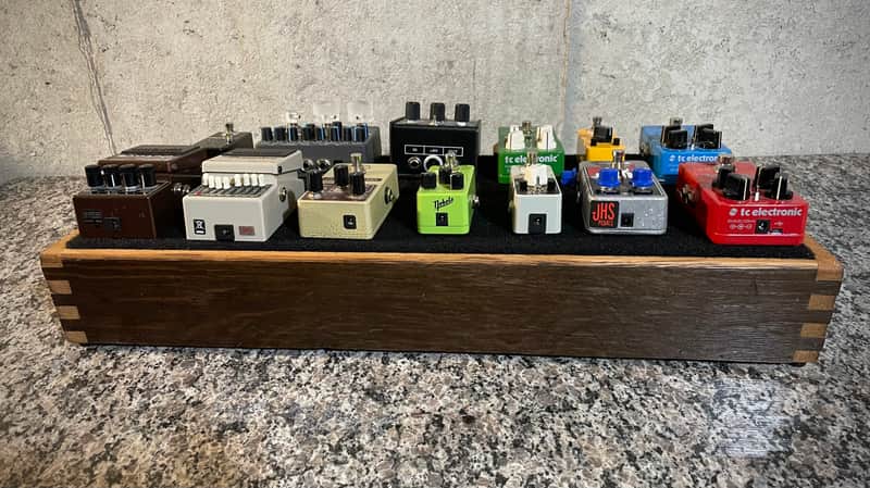 Fraser Board 24x12 Up-cycled Pedalboard 2024 - Aged image 1