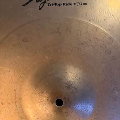 Sabian 21" Signature Rod Morgenstein Tri-Top Ride Cymbal 2002 - 2007 - Natural image 2