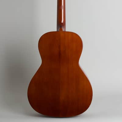 Grinnell Special Flat Top Acoustic Guitar, made by Gibson (1940), ser. #694F-13, original brown chipboard case. image 2