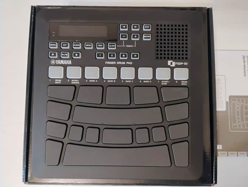 Yamaha FGDP-50 Finger Drum Pad 2024 - Present - Black image 1
