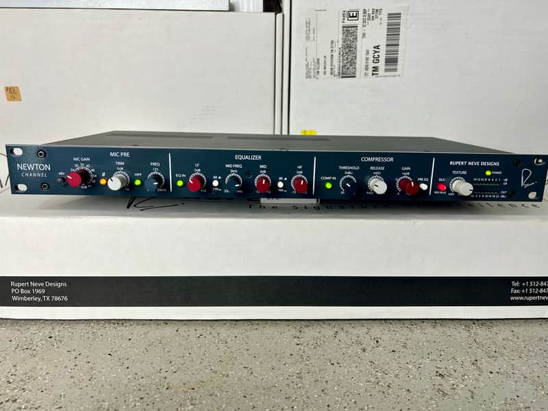 Rupert Neve Designs Newton Channel Rackmount Channel Strip 2023 - Present - RAF Blue image 1