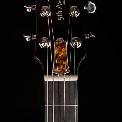 Pre Owned Godin 5th Ave. Uptown With Bigsby Havana Brown With Case image 11