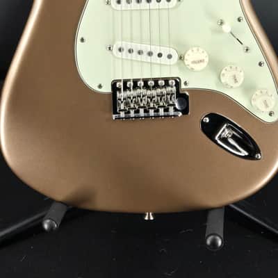 Fender American Professional Classic Stratocaster®, Maple Fingerboard, Faded Firemist Gold image 1