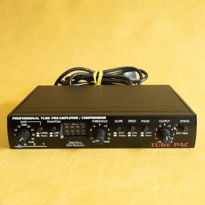 ART Tube Pac Professional Tube Preamplifier/Compressor Black image 2
