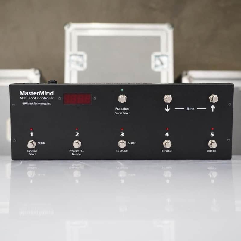 RJM Mastermind MIDI Foot Controller | Reverb RJM Mastermind MIDI Foot Controller | Reverb