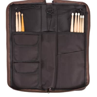 SABIAN Arena Stick Bag (Black With Brown) image 1