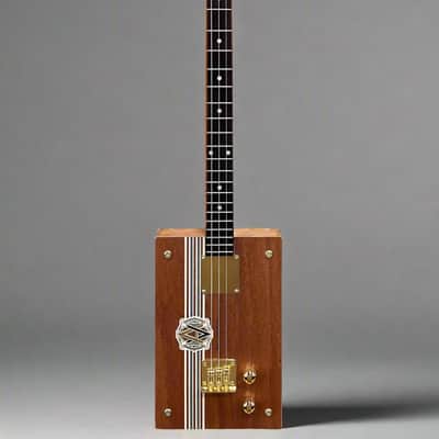 Dave's Cigar Box Guitar AVO Uvesian Electric Cigar Box Guitar image 3