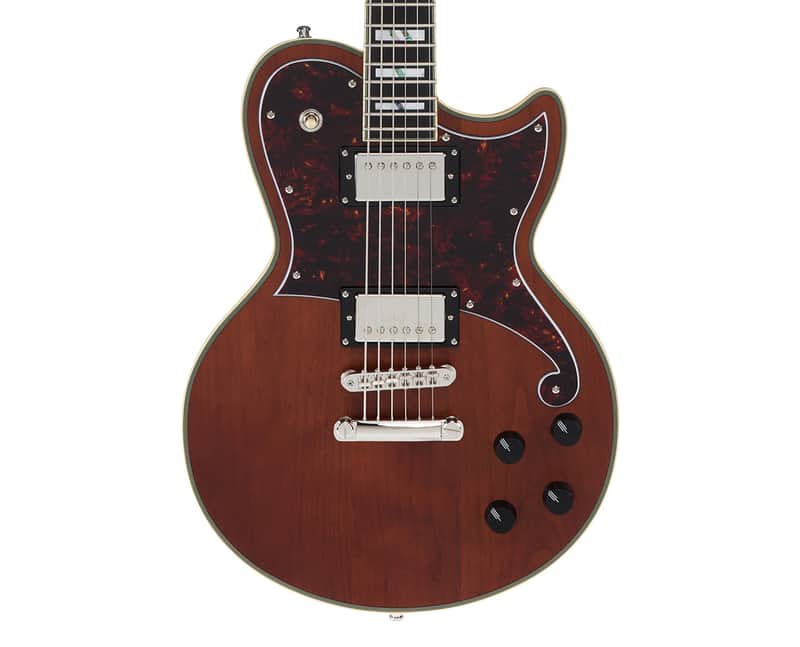 D'angelico Deluxe Atlantic Baritone - Satin Walnut - B-Stock