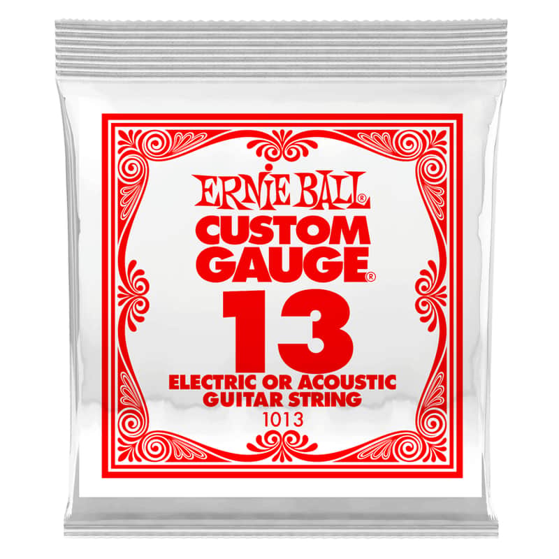 Ernie Ball .013 Single Plain Steel String image 1