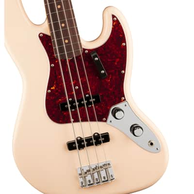 Fender Vintera III Early '60s Jazz Bass RW Olympic White - 4-String Electric Bass image 5
