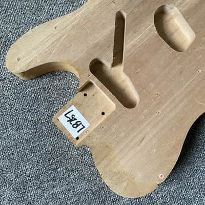 Basswood Unfinished Guitar Tele Style Body image 3