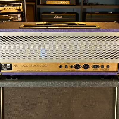 Marshall JCM 800 Lead Series 2203 100-Watt Master Volume Head 1986 - Purple image 10
