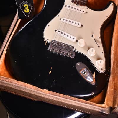 Fender Stratocaster 1963 - Black - Kirk Hammett image 11