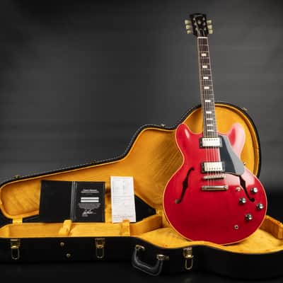 2014 Gibson Custom Shop 50th Anniversary '63 ES-335TDC VOS - Faded Cherry | USA Memphis 1963 Reissue Block Inlays 3.56kg | CoA OHSC image 1