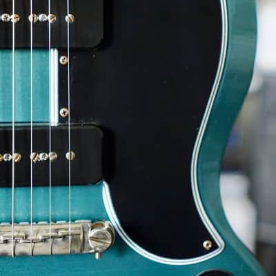 Gibson Custom Shop CME 1963 SG Special Reissue Pelham Blue Murphy Lab Ultra Light Aged 2020 image 3