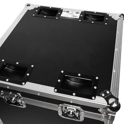 ProX XS-UTL4 Utility Flight Case w/ Black Laminate 4" Casters w/ Caster Dishes image 4