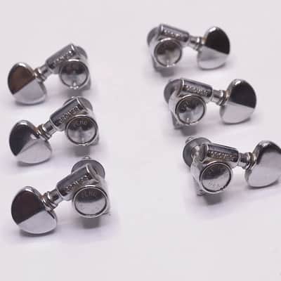 Vintage 1960's Gibson Grover PAT PEND Chrome Tuners Les Paul ES-335 Grovers Pat Pending USA Rotomatic “Milk Bottle” 1961 1962 1963 1964 image 7