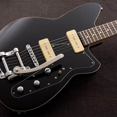 Reverend Jetstream 290 w/ Bigsby Midnight Black Electric Guitar NEW image 2