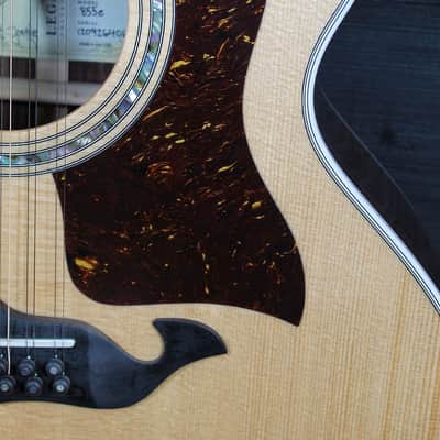 Taylor 855e Legacy Jumbo 12-String Hand Signed Label Acoustic-Electric Guitar image 12