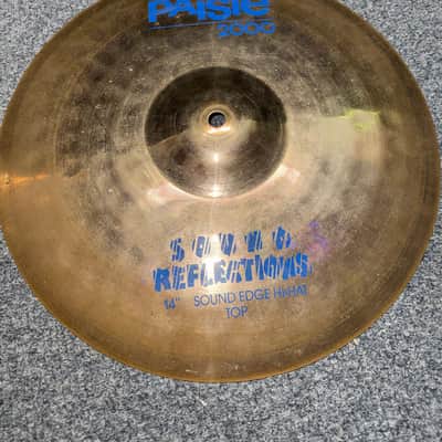 Paiste 14" 2000 Sound Reflections Sound Edge Hi-Hat Cymbals (Pair) 1986 - 1993 - Brilliant Bild 4