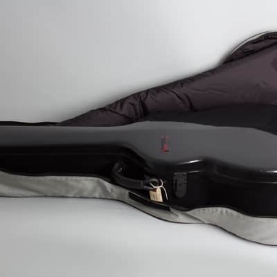 Selmer-Maccaferri  Modele Orchestre Acoustic Guitar (1932), ser. #163, molded fiberglass road case. image 11
