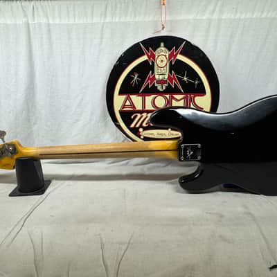 Fender USA Custom Shop '57 Precision Bass jrn Journeyman 4-string P-Bass with COA + Case 2020 - Black / Maple neck - relic'd image 8