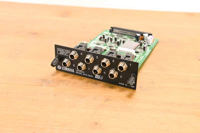 Yamaha MY8-AD24 8-Channel Analog Input Expansion Card CG01ZB2 image 1