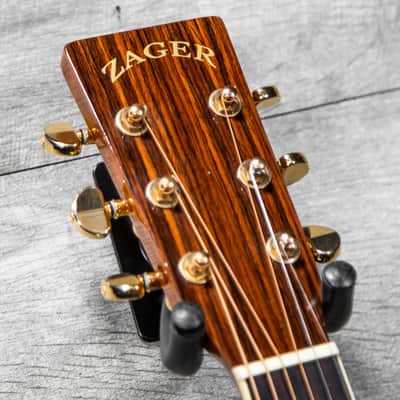 Zager ZAD-80 Acoustic Guitar w/Bag - USED image 7