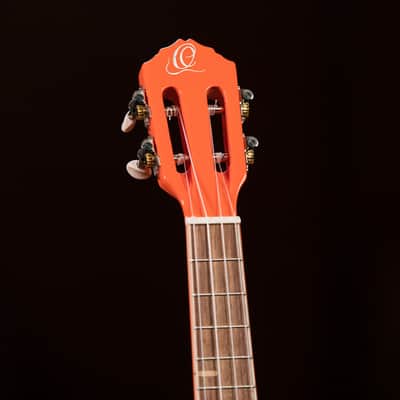 ORTEGA RUGA-ORG Gaucho Serie Tenor Ukulele 4 String - Orange + Bag image 20