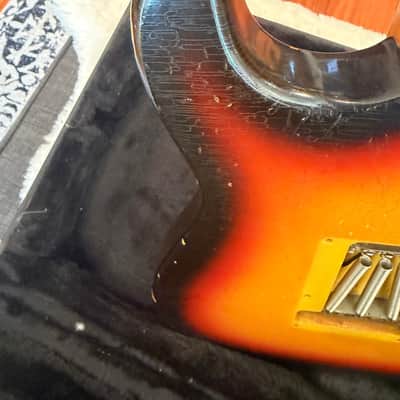 1966 Fender Stratocaster | Original 3-Tone Sunburst | All Original | Grey Bottom Pickups (Brad Gillis Collection) image 8